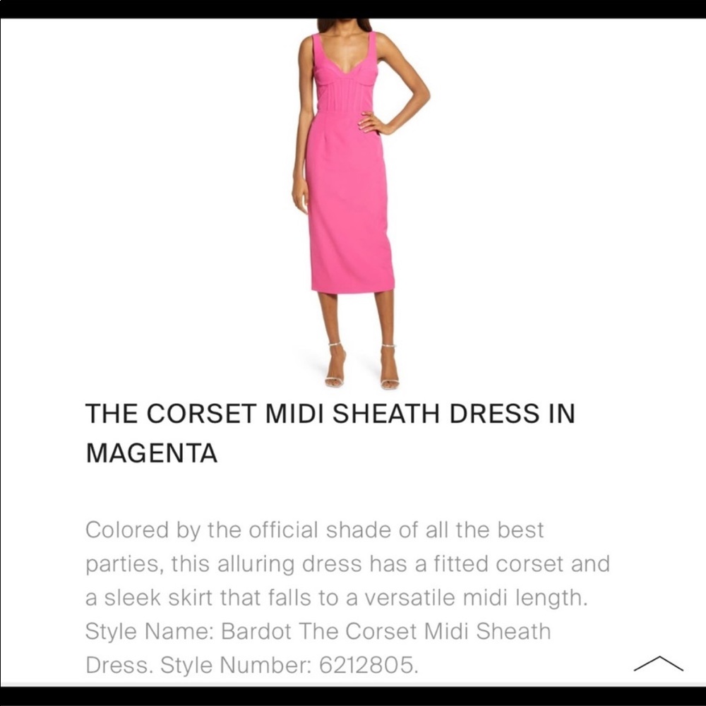 Bardot corset dress - Picture 5 of 7